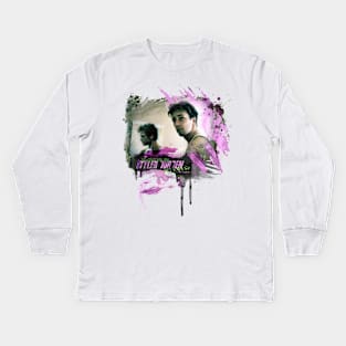 ...People always ask me if i know Tyler Durden Kids Long Sleeve T-Shirt